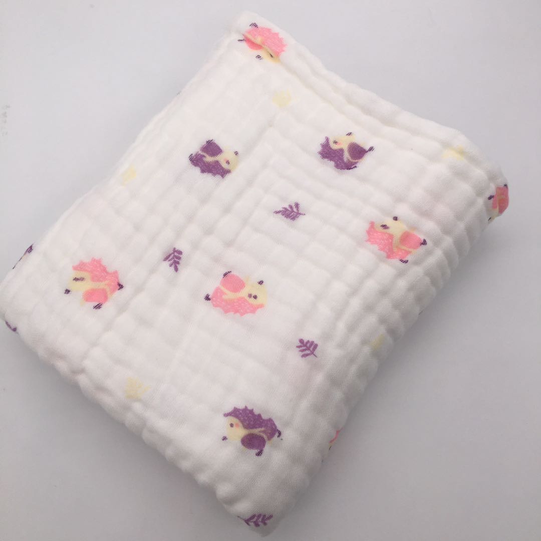 6 Layers Gauze Cotton Swaddle Blanket Baby Blankets Newbron Muslin Swaddle Bedding Newborn Quilt