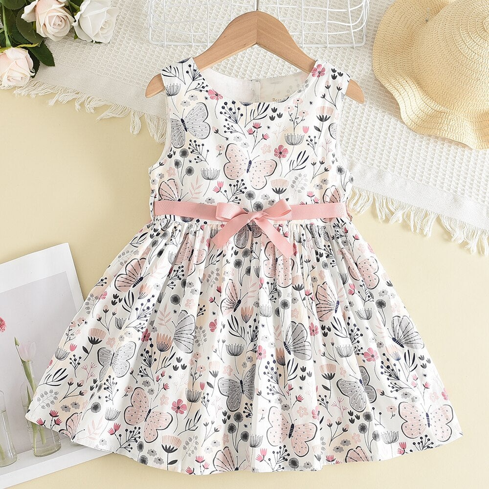 Bear Leader Girl Casual Dress 2023 New Fashion Princess Dresses Girls Sweet Costumes Cute Outfits Baby Girls Vestidos for 3 7Y