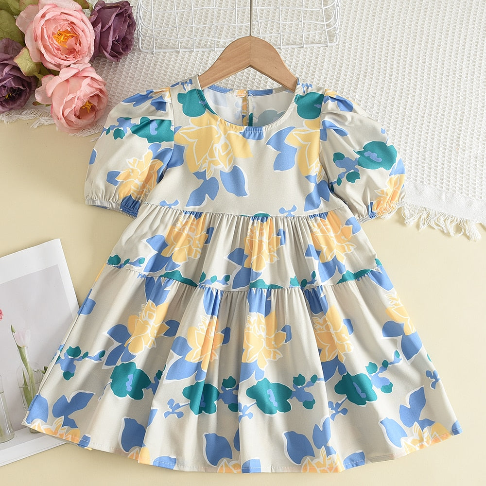 Bear Leader Girl Casual Dress 2023 New Fashion Princess Dresses Girls Sweet Costumes Cute Outfits Baby Girls Vestidos for 3 7Y