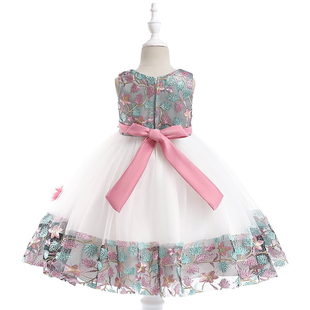 Children's Dresses Flower Girls Wedding Prom Dress For Girl Elegant Baby Clothes Evening Princess Party Carnival Easter Vestidos