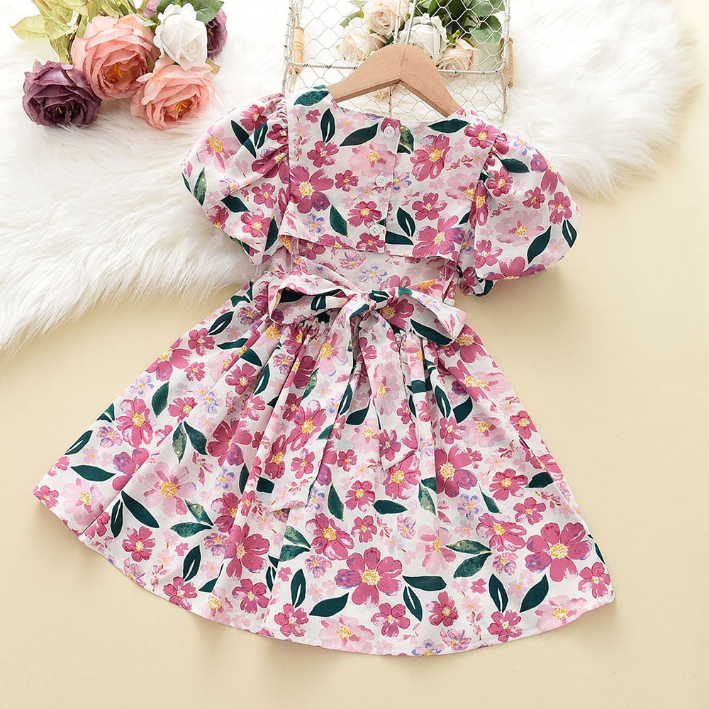 Bear Leader Girl Casual Dress 2023 New Fashion Princess Dresses Girls Sweet Costumes Cute Outfits Baby Girls Vestidos for 3 7Y