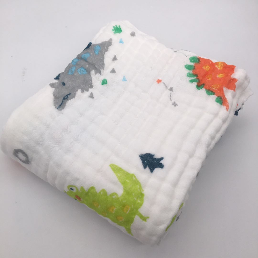 Baby Blankets Newborn Manta Bebe Baby Blanket Winter Muslin Squares Bath Swaddle Cotton Baby Swaddles Wrapples 6 Layer